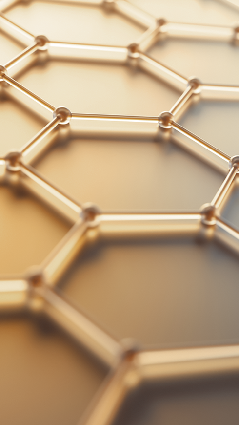 golden abstract art